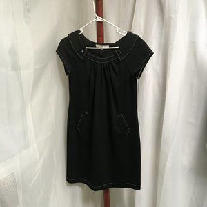 Evan Picone Black Short Sleeve Dress Size 6P